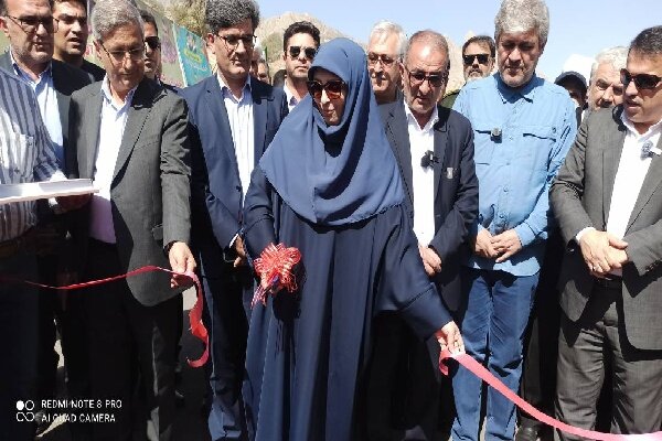 طرح ایمن سازی و بهسازی محور لار-شاه بهرام باشت افتتاح شد