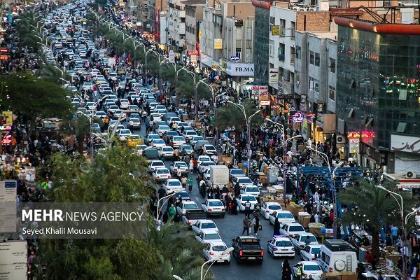 ترافیک سنگین در مسیرهای منتهی به حرم مطهر امام خمینی