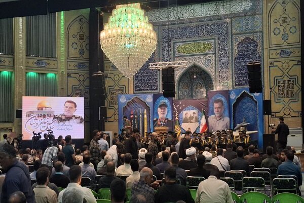 مراسم اولین سالگرد شهادت سردار شهید عباس نیلفروشان برگزار شد