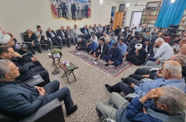 مراسم سوگواری شهادت حضرت فاطمه زهرا (س) در گناوه برگزار شد