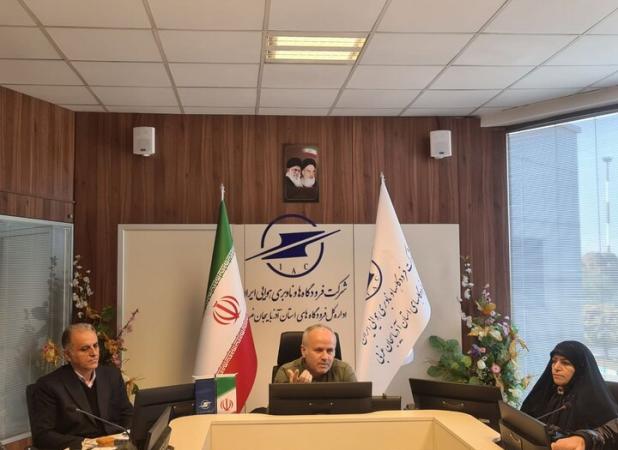 طهماسبی: پروازهای دبی، اربیل وکیش از فرودگاه ارومیه در دست بررسی است