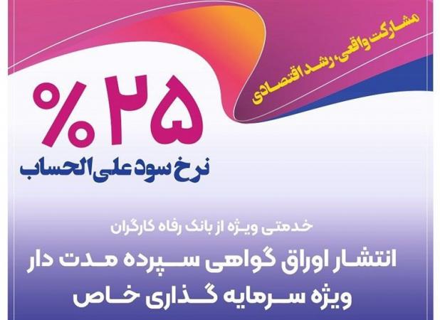 تامین مالی ۳۴.۰۰۰ میلیارد ریالی واحدهای تولیدی توسط بانک رفاه کارگران در دولت چهاردهم