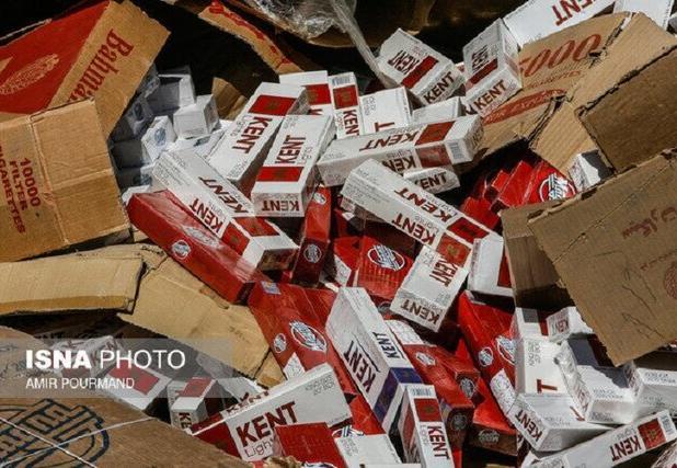 کشف ۱.۵ میلیون نخ سیگار قاچاق در نوار مرزی کردستان