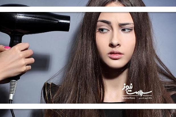 آسیب اتوی مو و سشوار به ریه