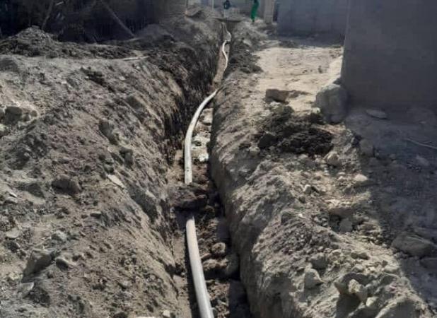 ۵۰۰ متر شبکه توزیع آب شرب روستای شورانی رودان اصلاح شد