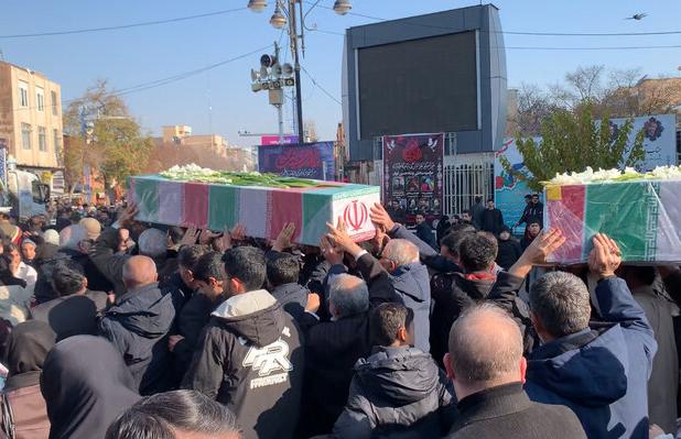 پیکر ۵ شهید گمنام در ارومیه تشییع شد