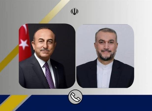 گفتگوی تلفنی امیرعبداللهیان با وزیر امور خارجه ترکیه