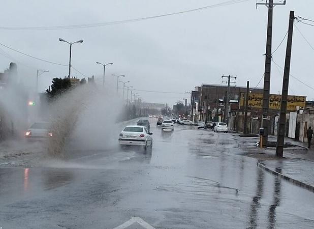 بارش ۱۳۴ میلی متری باران در آبدهگاه باشت