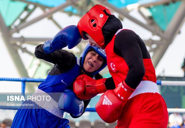 اولین مدال خوزستان در بوکس زنان ایران