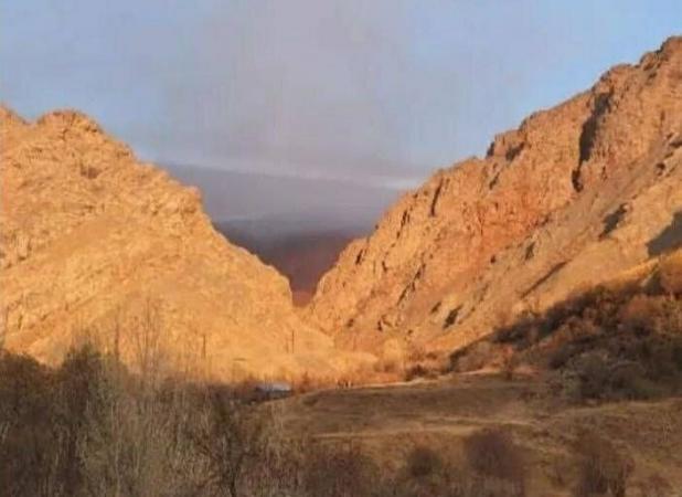 دود آتش‌سوزی الیت به طالقان در استان البرز رسید