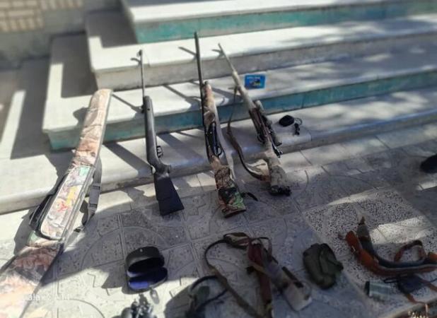 توقف زنجیره شکار غیرمجاز در چند شهرستان فارس