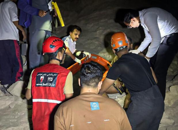 حادثه سقوط از ارتفاع در پارک پنجعلی بندرعباس