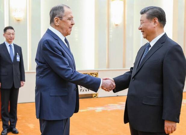 دیدار لاوروف با جین‌پینگ؛ تاکید پکن بر تقویت مشارکت راهبردی با مسکو
