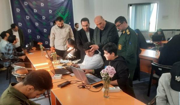 رقابت فعالان مجازی در هفتمین رویداد تولید محتوای دیجیتال بسیج در آمل