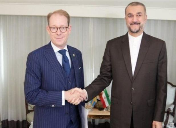 دیدار وزیر خارجه سوئد با امیرعبداللهیان در نیویورک