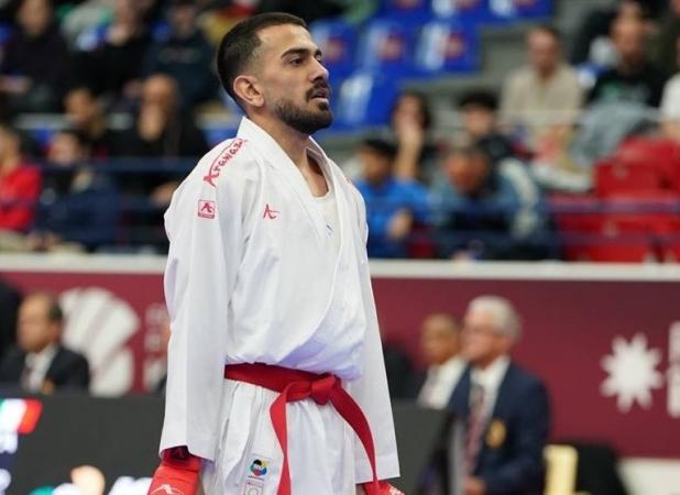 کاراته وان مصر| تلاش مسکینی برای کسب مدال برنز