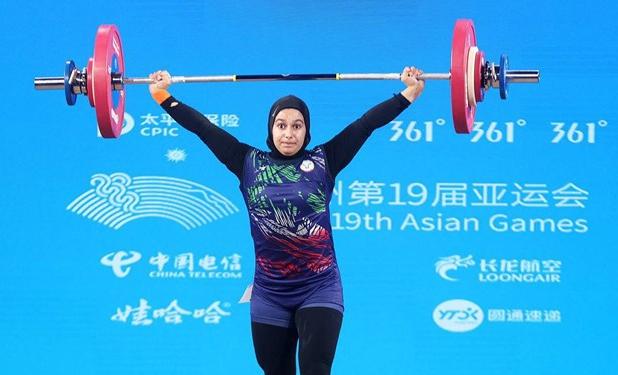 رکورد شکنی دختر وزنه بردار ایرانی در قطر کاپ