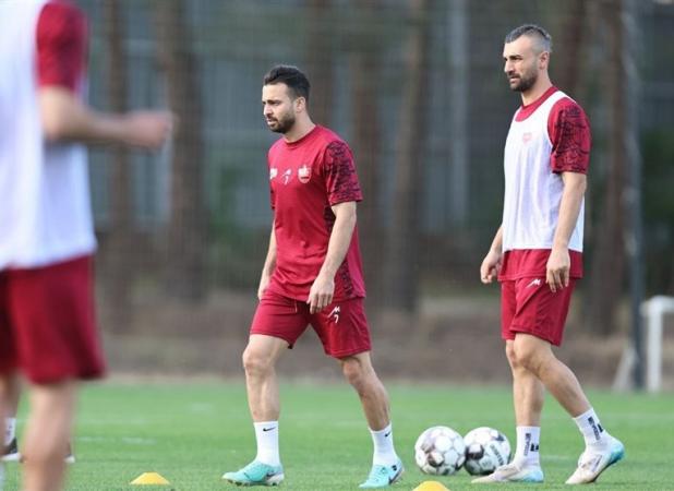 بازگشت دورسون و گندوز به تمرینات گروهی پرسپولیس