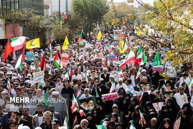 راهپیمایی «جمعه خشم» در گرگان با حضور گسترده مردم انقلابی برگزار شد