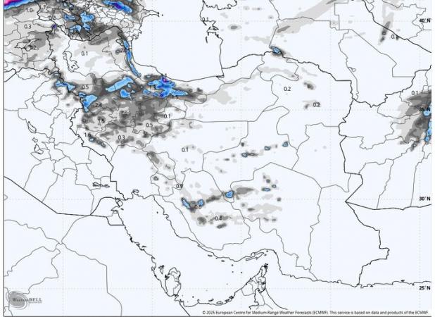 میانگین بارش‌های کل کشور تا نیمه بهمن به وضعیت نرمال می‌رسد