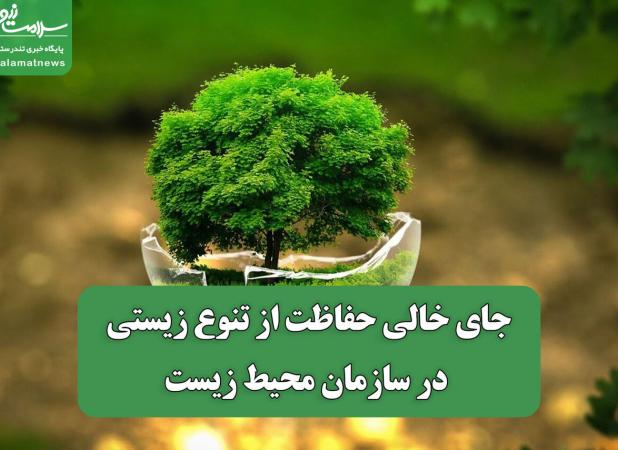 جای خالی حفاظت از تنوع زیستی در سازمان محیط زیست
