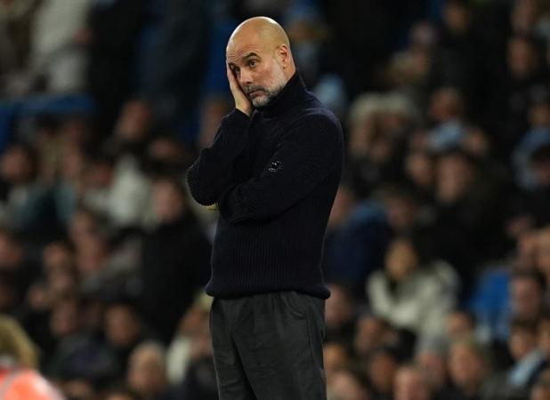 توضیح گواردیولا درباره زخم‌های صورتش پس از توقف سیتی + عکس