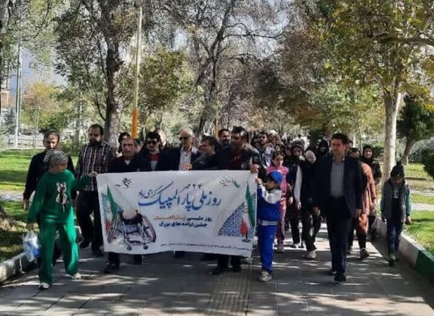 یعقوبی: هماش پیاده‌روی ویژه کم‌بینایان در اردبیل برگزار شد