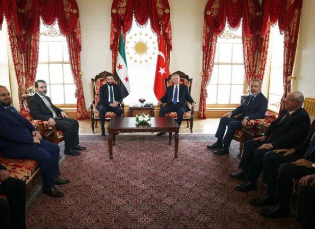 محورهای دیدار «جولانی» با «اردوغان»
