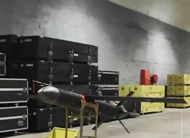 پهپاد انتحاری شاهد ۱۰۷ سپاه رونمایی شد