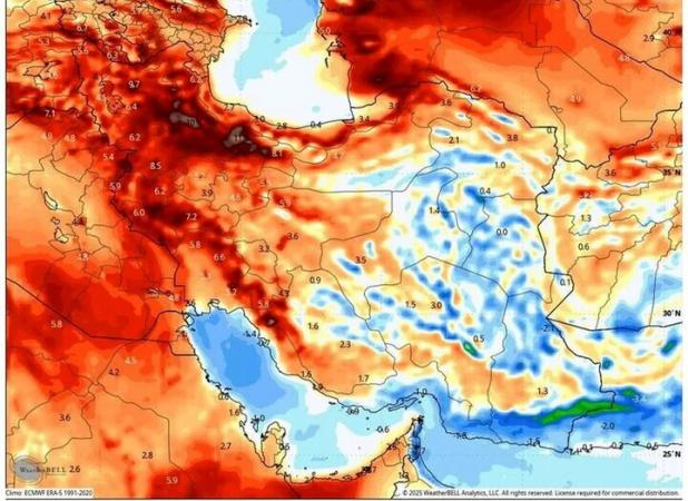 پیش‌بینی هواشناسی ۵ آبان؛ سامانه بارشی جدید در راه ۵ استان کشور