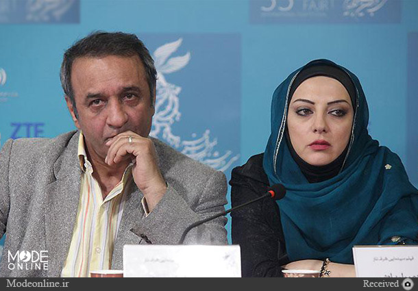 علی اوسیوند و حمیرا ریاضی در یک قاب عاشقانه