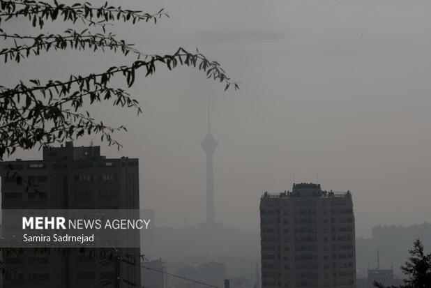 باران حریف آلودگی هوای تهران نشد
