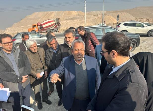 حل مشکل ۱۴ ساله مسیر خروجی شهرک صنعتی شهید سلیمانی تبریز