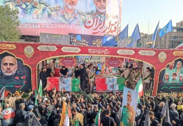 بازتاب مراسم تشییع پیکر"شهدای اقتدار" در رسانهها