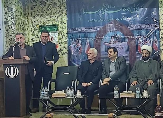 حضور دنیامالی در آیین نواخته شدن زنگ انقلاب اسلامی