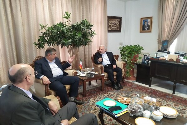 دیدار استاندار مرکزی با رئیس ستاد دیپلماسی استانی وزارت خارجه