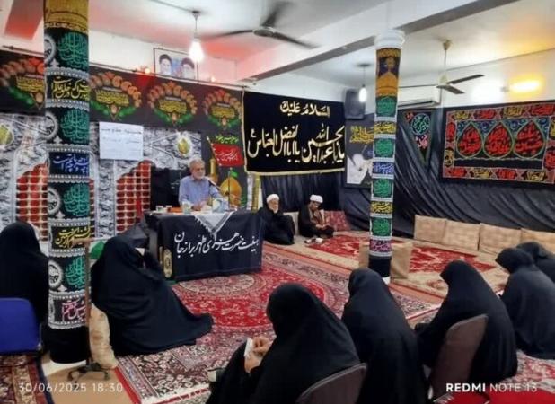نشست «حسینیه مقاومت» در برازجان برگزار شد