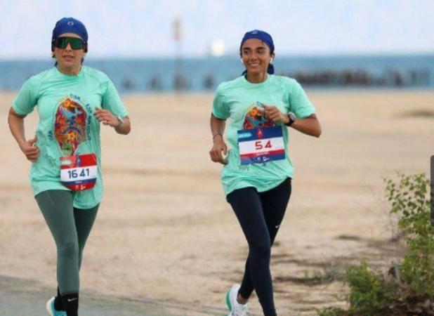 تصاویر پربازدید از ماراتن زنانه کیش در دولت رئیسی