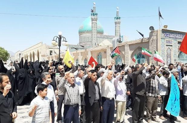 راهپیمایی جمعه‌های «خشم و نصر» در کاشمر 