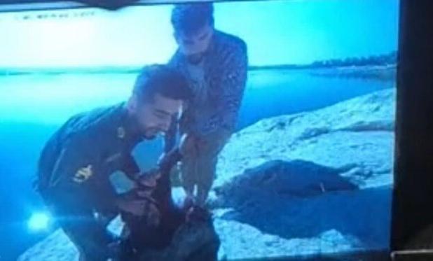 نجات جان دختر جوان در دریاچه شورابیل توسط پلیس اردبیل