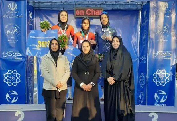 نایب‌قهرمانی بانوی قمی در مسابقات دواتلون قهرمانی آسیا