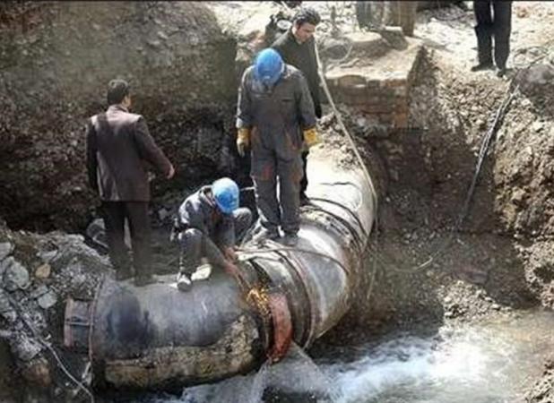 میزان کسری آب تهران برابر با نشت از شبکه توزیع است
