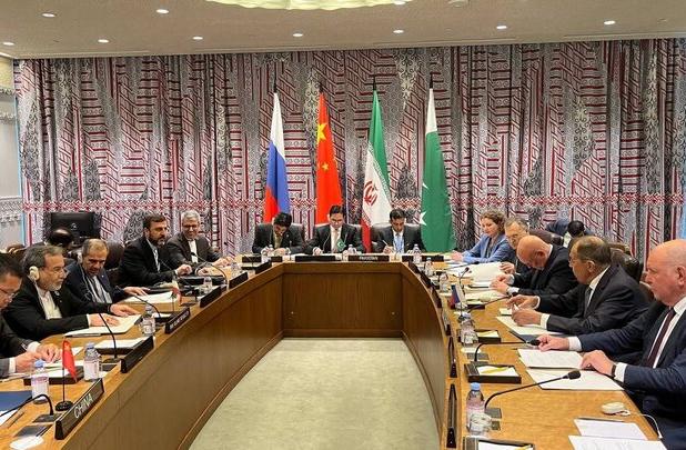 برگزاری نشست چهارجانبه چین، ایران، پاکستان و روسیه در خصوص افغانستان
