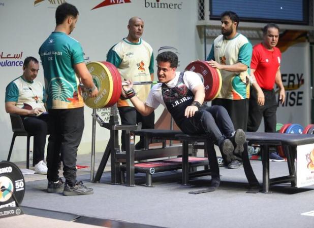 فقیهی و شریفی در پاراوزنه برداری مدال نقره گرفتند