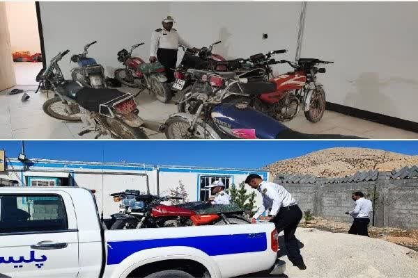 توقیف ۲۸۱ دستگاه خودرو و موتورسیکلت کهگیلویه و بویراحمد
