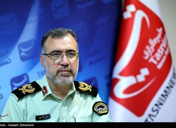 بازگشت داوطلبانه زنان پلیس به مرکز 110 پس از حمله موشکی