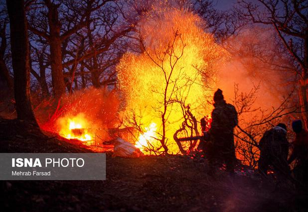 هشدار محیط زیست گیلان درباره افزایش خطر آتش‌سوزی در جنگل‌ها و مراتع