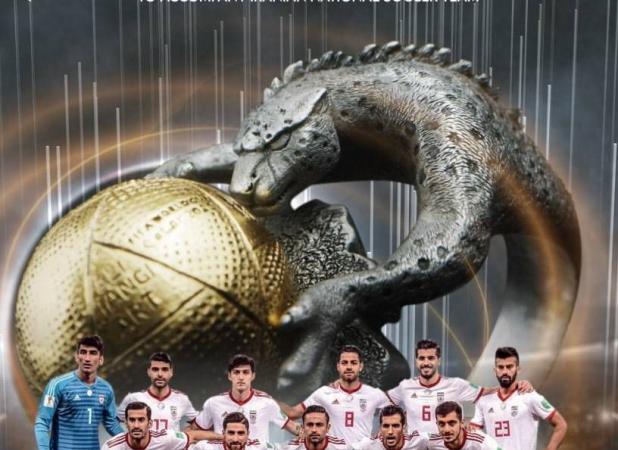 رونمایی از انگشتر خاص اهدایی به تیم ملی