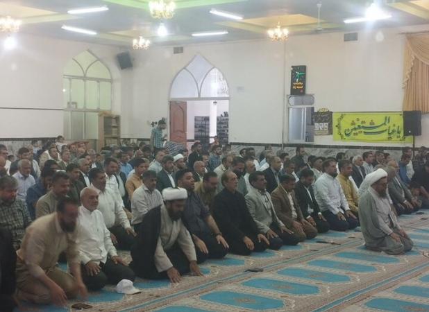 اقامه نماز عید قربان در شهرستان مرزی خواف