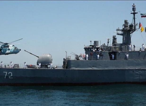 نمایش اقتدار ناوهای ارتش بیخ گوش آمریکایی‌ها در خلیج فارس